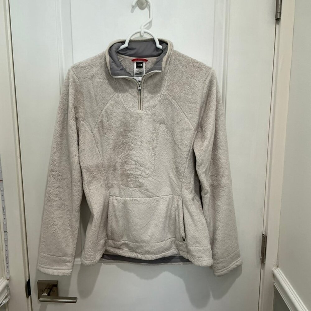 The NorthFace Fleece Jacket, Size Medium, Gray